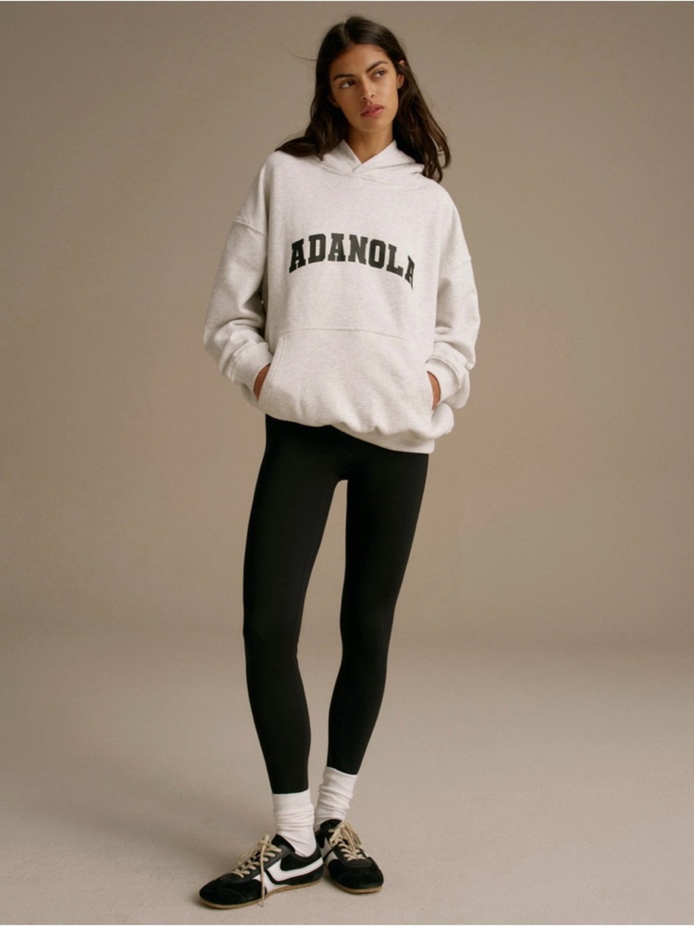 Adanola varsity oversized hoodie